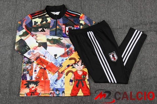 Insieme Tuta Calcio Giappone Giallo Nero 2024/2025