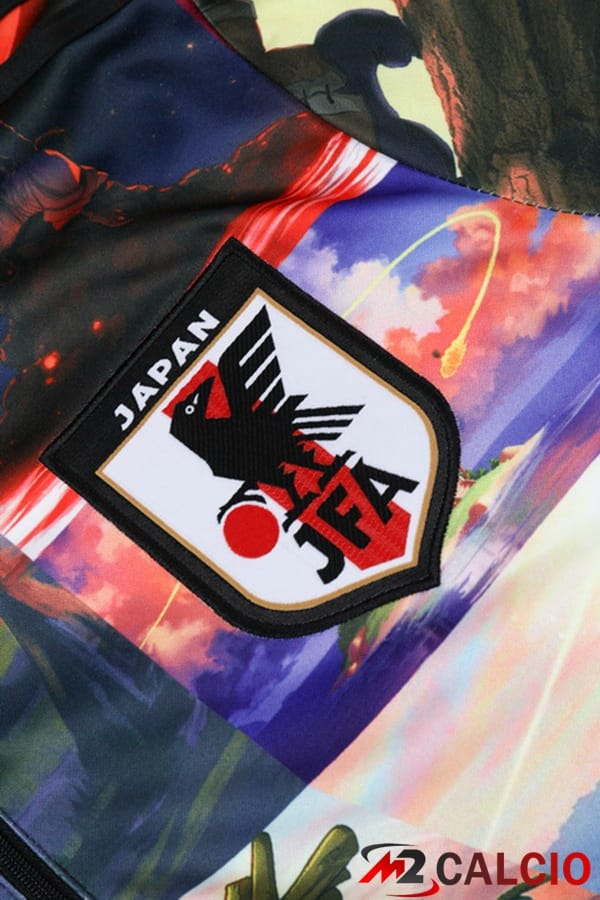 Insieme Tuta Calcio Giappone Giallo Nero 2024/2025