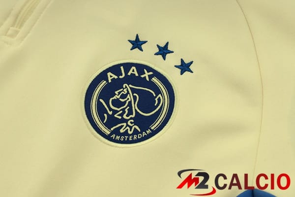 Insieme Tuta Calcio AFC Ajax Giallo 2024/2025