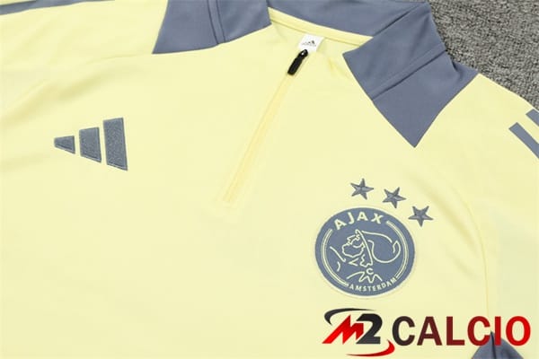 Insieme Tuta Calcio AFC Ajax Giallo 2024/2025