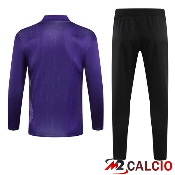 Insieme Tuta Calcio Real Madrid Viola 2024/2025