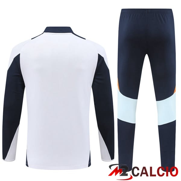Insieme Tuta Calcio Real Madrid Bianco 2024/2025
