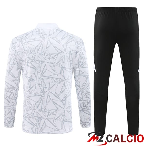Insieme Tuta Calcio Real Madrid Bianco 2024/2025