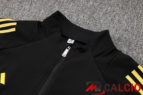 Insieme Tuta Calcio - Giacca Real Madrid Nero 2024/2025