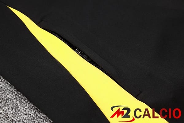 Insieme Tuta Calcio - Giacca Real Madrid Nero 2024/2025