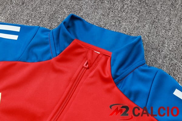 Insieme Tuta Calcio - Giacca Spagna Rosso 2024/2025