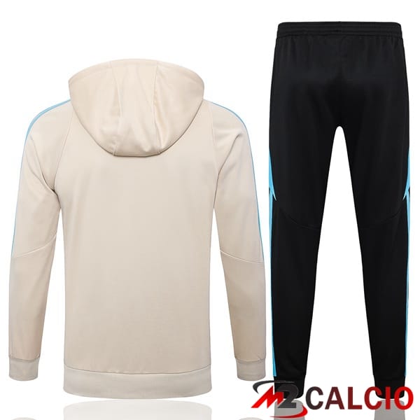 Tuta Calcio - Felpa Con Cappuccio Argentina Giallo 2024/2025