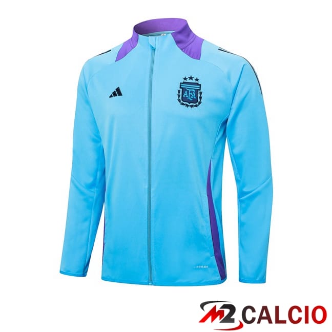 Maglie Calcio Personalizzate,Tute Calcio Squadre,Maglia Nazionale Italiana Calcio | Giacca Calcio Argentina Blu 2024/2025