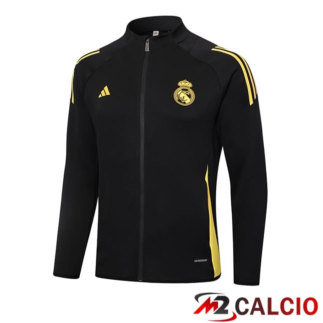 Giacca Calcio Real Madrid Nero 2024/2025