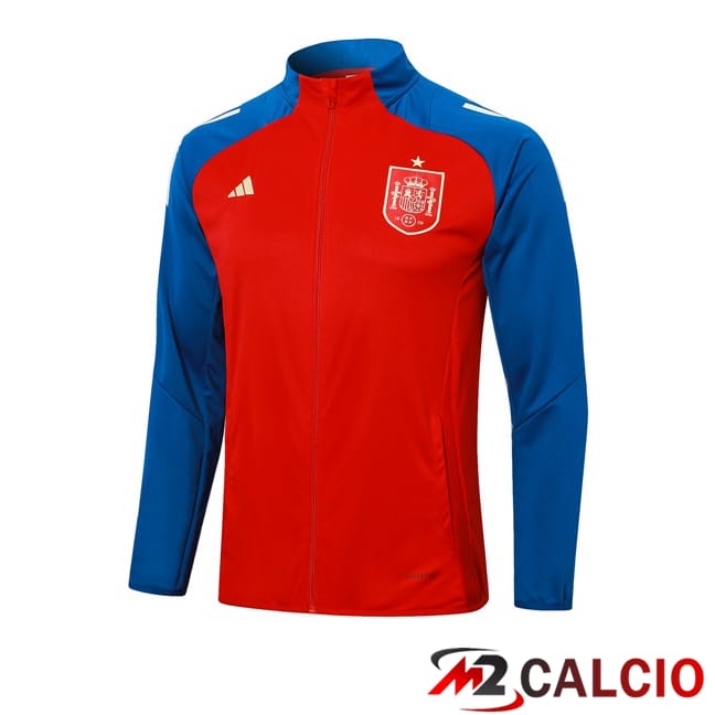 Maglie Calcio Personalizzate,Tute Calcio Squadre,Maglia Nazionale Italiana Calcio | Giacca Calcio Spagna Rosso 2024/2025