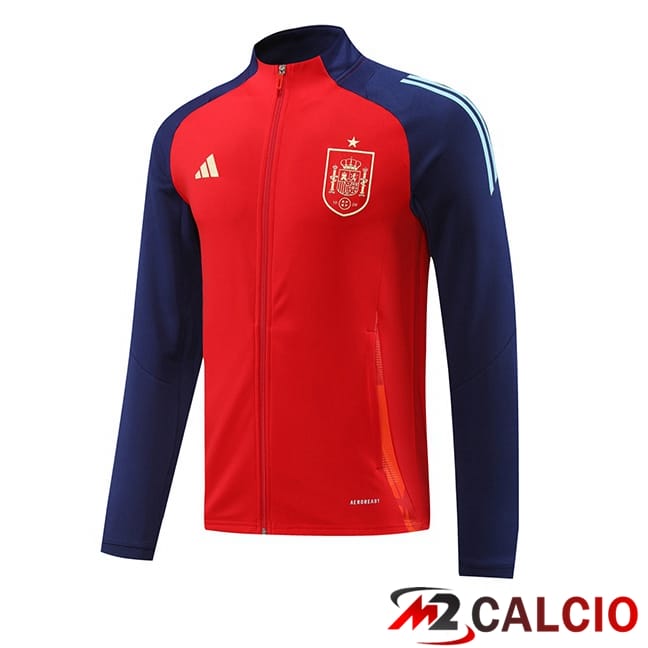 Maglie Calcio Personalizzate,Tute Calcio Squadre,Maglia Nazionale Italiana Calcio | Giacca Calcio Spagna Rosso 2024/2025