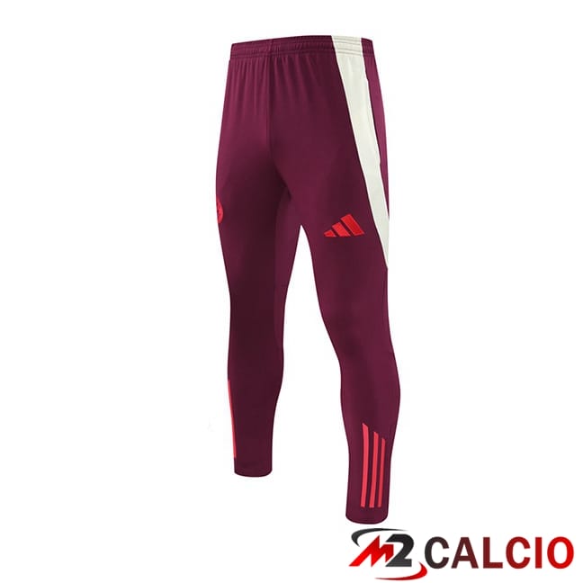 Maglie Calcio Personalizzate,Tute Calcio Squadre,Maglia Nazionale Italiana Calcio | Pantaloni Da Allenamento Bayern Monaco Rosso 2024/2025