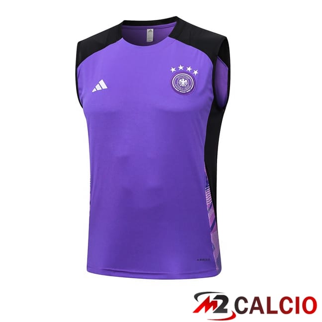 Maglie Calcio Personalizzate,Tute Calcio Squadre,Maglia Nazionale Italiana Calcio | Canotta Allenamento Germania Viola 2024/2025