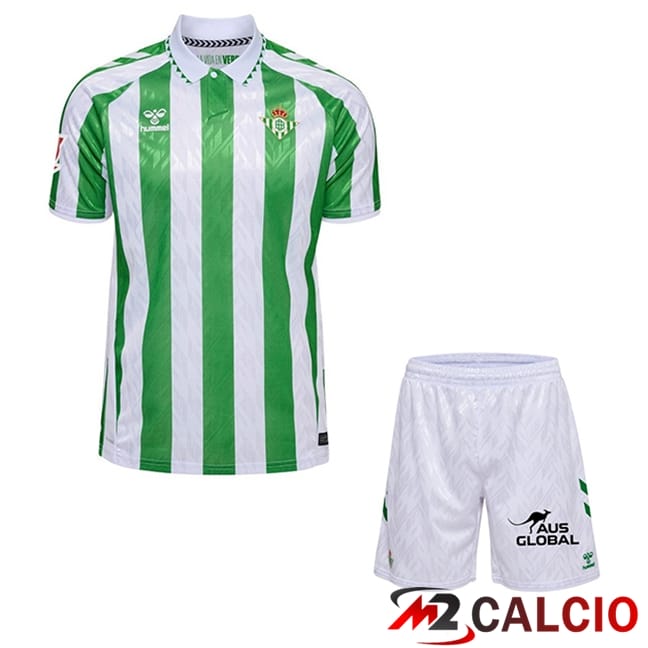 Maglie Calcio Personalizzate,Tute Calcio Squadre,Maglia Nazionale Italiana Calcio | Maglie Calcio Real Betis Bambino Prima 2024/2025