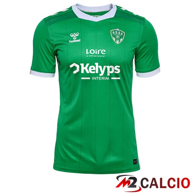 Maglie Calcio Personalizzate,Tute Calcio Squadre,Maglia Nazionale Italiana Calcio | Maglie Calcio AS St Etienne Prima Verde 2024/2025