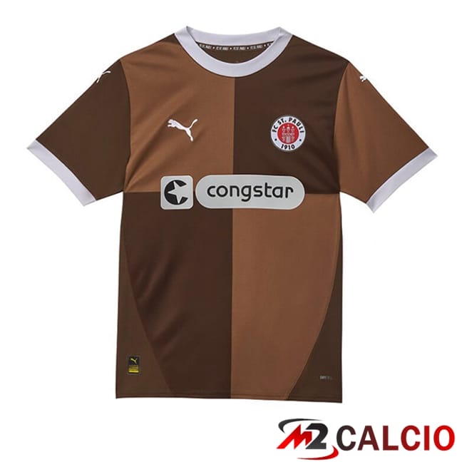 Maglie Calcio Personalizzate,Tute Calcio Squadre,Maglia Nazionale Italiana Calcio | Maglie Calcio St Pauli Prima 2024/2025
