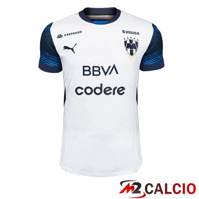 Maglie Calcio CF Monterrey Seconda Bianco 2024/2025