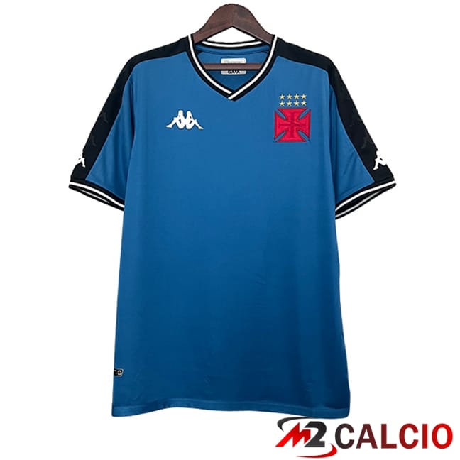 Maglie Calcio Personalizzate,Tute Calcio Squadre,Maglia Nazionale Italiana Calcio | Maglie Calcio CR Vasco Da Gama Portiere Blu 2024/2025