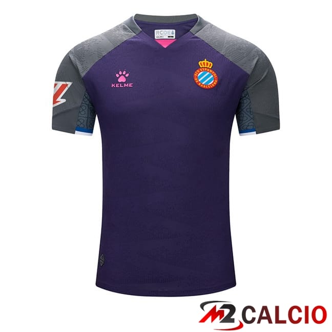 Maglie Calcio Personalizzate,Tute Calcio Squadre,Maglia Nazionale Italiana Calcio | Maglie Calcio RCD Espanyol Seconda Viola 2024/2025