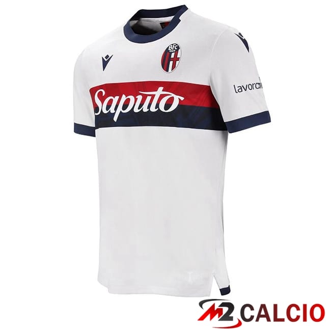 Maglie Calcio Personalizzate,Tute Calcio Squadre,Maglia Nazionale Italiana Calcio | Maglie Calcio Bologna Seconda Bianco 2024/2025