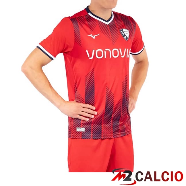Maglie Calcio Personalizzate,Tute Calcio Squadre,Maglia Nazionale Italiana Calcio | Maglie Calcio VfL Bochum Terza Rosso 2024/2025