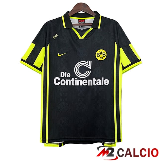 Maglie Calcio Personalizzate,Tute Calcio Squadre,Maglia Nazionale Italiana Calcio | Maglie Calcio Dortmund Retro Seconda 1996/1997
