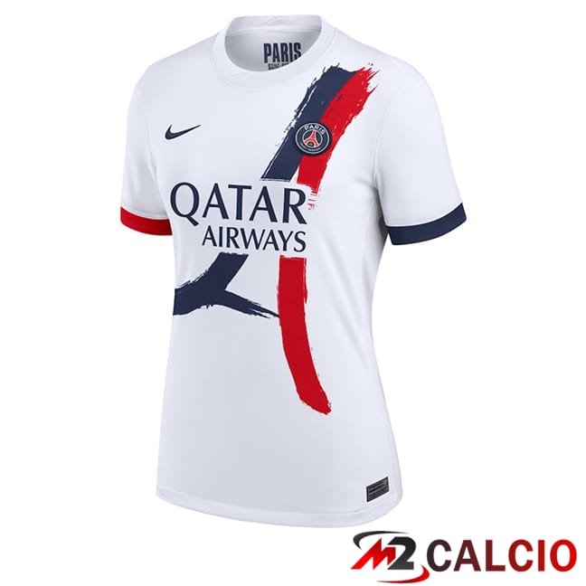 Maglie Calcio Personalizzate,Tute Calcio Squadre,Maglia Nazionale Italiana Calcio | Maglie Calcio PSG Donna Seconda 2024/2025