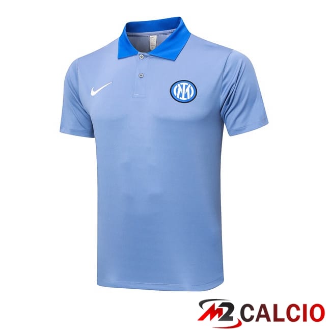 Maglie Calcio Personalizzate,Tute Calcio Squadre,Maglia Nazionale Italiana Calcio | Maglia Polo Inter Milan Blu 2024/2025