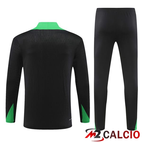 Insieme Tuta Calcio Brasile Nero 2024/2025