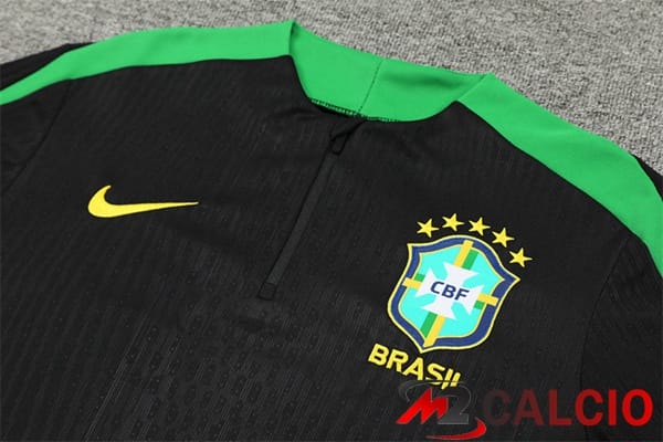 Insieme Tuta Calcio Brasile Nero 2024/2025