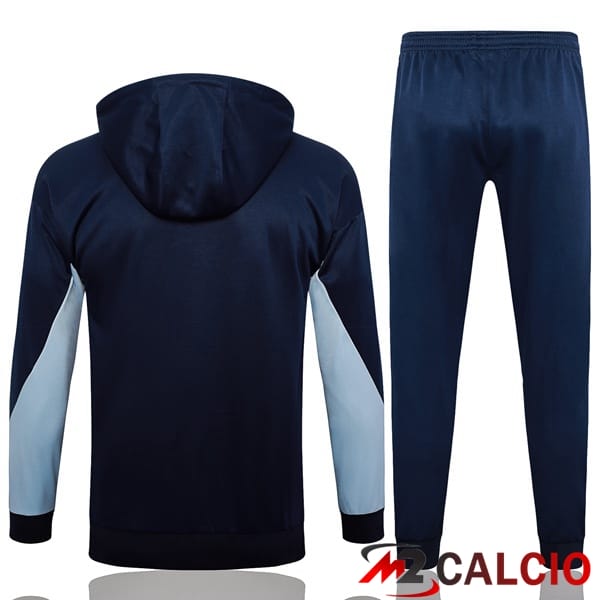 Tuta Calcio - Giacca A Vento Francia Blu Reale 2024/2025