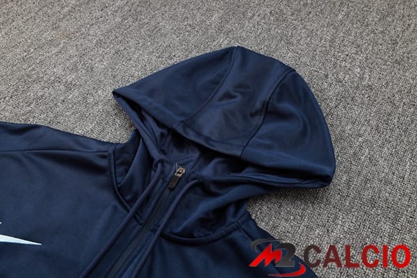 Tuta Calcio - Giacca A Vento Francia Blu Reale 2024/2025