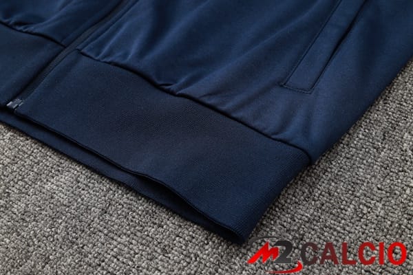 Tuta Calcio - Giacca A Vento Francia Blu Reale 2024/2025