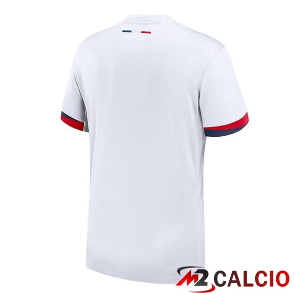 Maglie Calcio Paris PSG Seconda Bianco 2024/2025