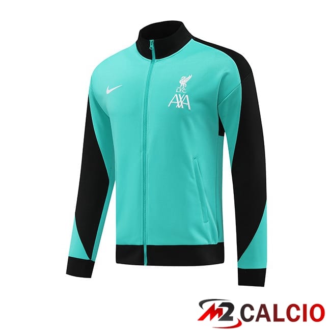 Maglie Calcio Personalizzate,Tute Calcio Squadre,Maglia Nazionale Italiana Calcio | Giacca Calcio FC Liverpool Verde 2024/2025