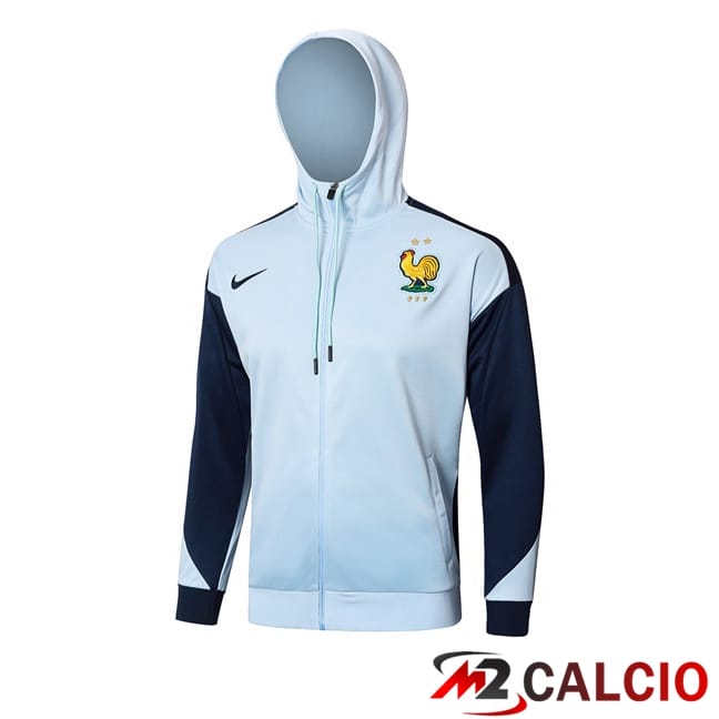 Maglie Calcio Personalizzate,Tute Calcio Squadre,Maglia Nazionale Italiana Calcio | Giacca A Vento Francia Blu 2024/2025