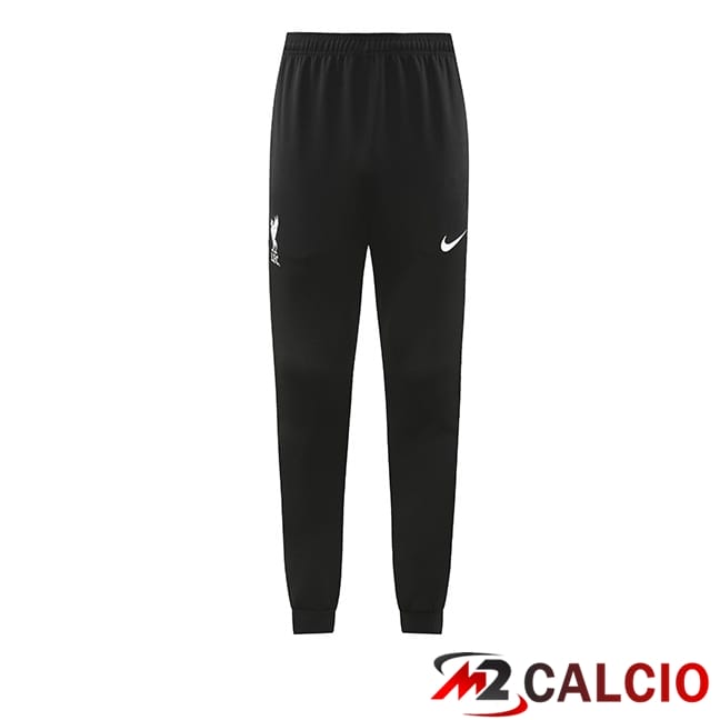 Maglie Calcio Personalizzate,Tute Calcio Squadre,Maglia Nazionale Italiana Calcio | Pantaloni Da Allenamento FC Liverpool Nero 2024/2025