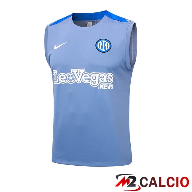 Maglie Calcio Personalizzate,Tute Calcio Squadre,Maglia Nazionale Italiana Calcio | Canotta Allenamento Inter Milan Blu 2024/2025