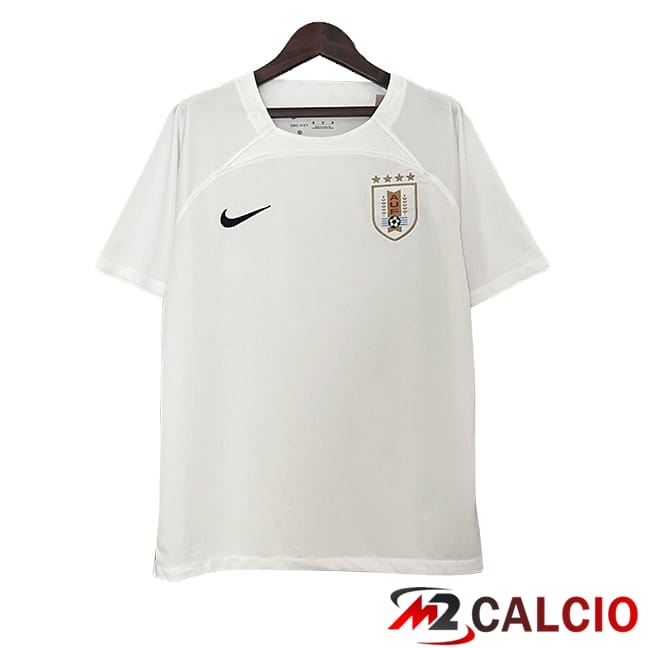 Maglie Calcio Personalizzate,Tute Calcio Squadre,Maglia Nazionale Italiana Calcio | Maglie Calcio Uruguay Edizione Speciale Bianco 2024/2025