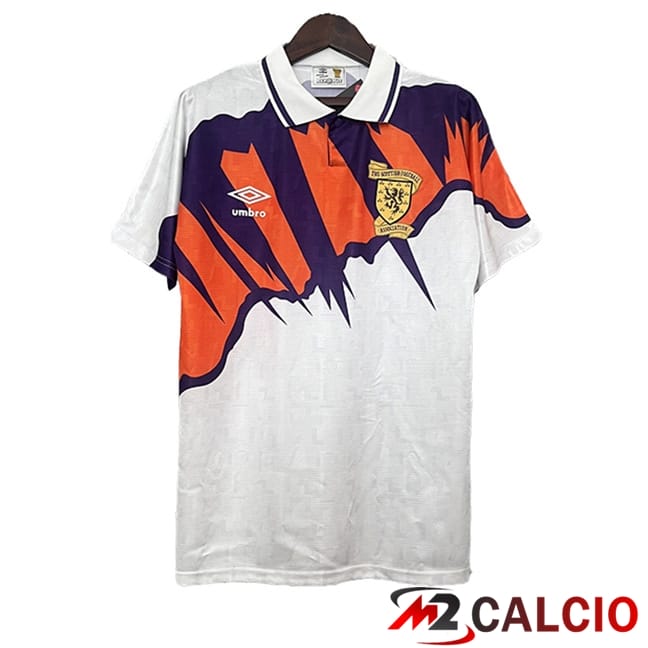 Maglie Calcio Personalizzate,Tute Calcio Squadre,Maglia Nazionale Italiana Calcio | Maglie Calcio Scozia Retro Seconda 1991/1993