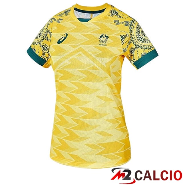 Maglie Calcio Personalizzate,Tute Calcio Squadre,Maglia Nazionale Italiana Calcio | Maglie Calcio Australia Donna Prima 2024/2025