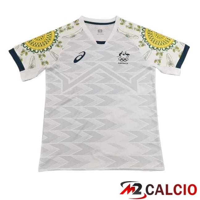 Maglie Calcio Personalizzate,Tute Calcio Squadre,Maglia Nazionale Italiana Calcio | Maglie Calcio Australia Seconda 2024/2025
