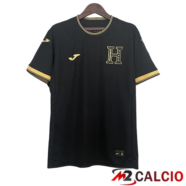 Maglie Calcio Personalizzate,Tute Calcio Squadre,Maglia Nazionale Italiana Calcio | Maglie Calcio Honduras Edizione Speciale Nero 2024/2025