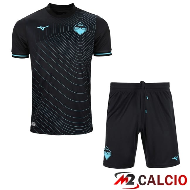 Maglie Calcio Personalizzate,Tute Calcio Squadre,Maglia Nazionale Italiana Calcio | Insieme Maglia SS Lazio Terza + Pantaloncini 2024/2025
