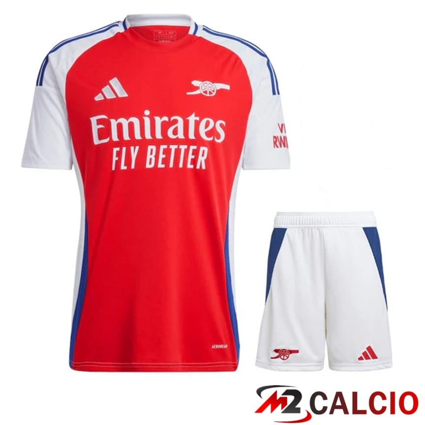 Maglie Calcio Personalizzate,Tute Calcio Squadre,Maglia Nazionale Italiana Calcio | Insieme Maglie Calcio Arsenal Prima + Pantaloncini 2024/2025