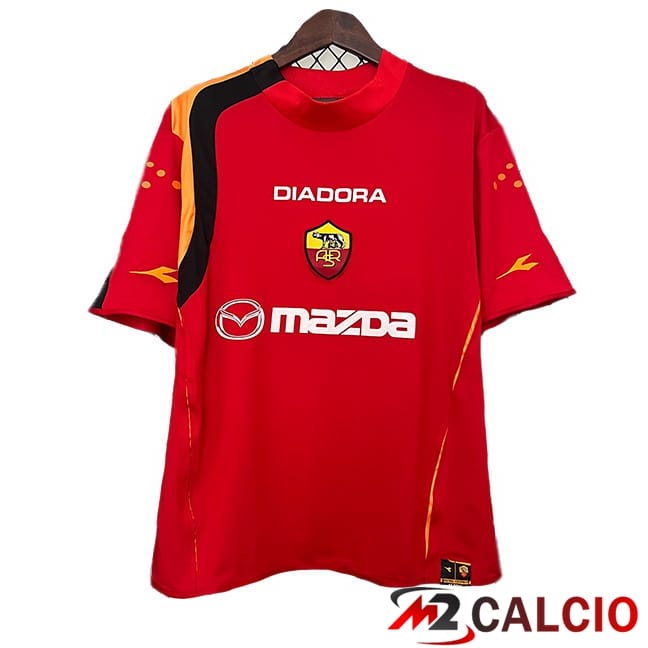 Maglie Calcio AS Roma Retro Prima Rosso 2004-2005