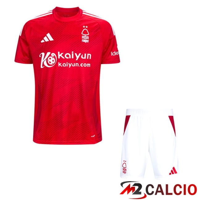 Maglie Calcio Personalizzate,Tute Calcio Squadre,Maglia Nazionale Italiana Calcio | Maglie Calcio Nottingham Forest Bambino Prima 2024/2025