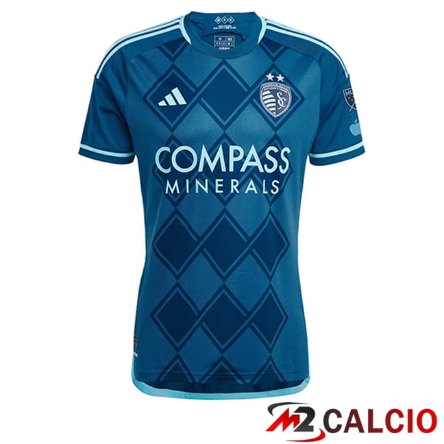 Maglie Calcio Personalizzate,Tute Calcio Squadre,Maglia Nazionale Italiana Calcio | Maglie Calcio Sporting Kansas City Seconda 2024/2025