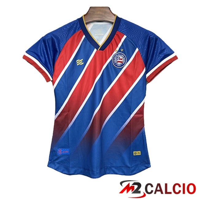 Maglie Calcio Personalizzate,Tute Calcio Squadre,Maglia Nazionale Italiana Calcio | Maglie Calcio EC Bahia Donna Seconda 2024/2025