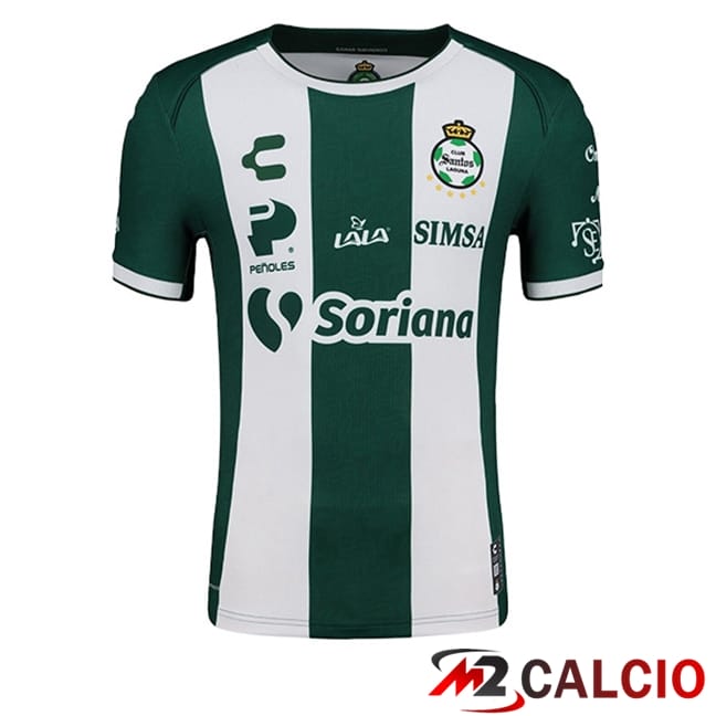 Maglie Calcio Personalizzate,Tute Calcio Squadre,Maglia Nazionale Italiana Calcio | Maglie Calcio Santos Laguna Prima 2024/2025